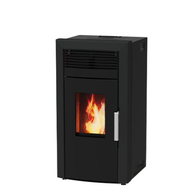 Hidroestufa de pellets Alfa Plam Commo 12 Negro, 12kW - Comparación de Producto