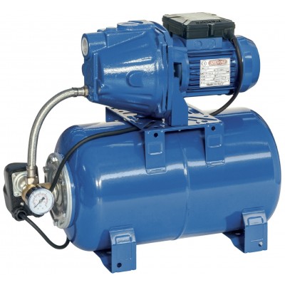 Sistema de hidróforo Speroni Marina CAM 100/25 25L – potencia 750 W, altura máxima 46 m, caudal 60 L/min - Comparación de Producto