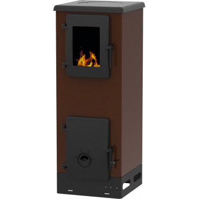 Estufa de leña Alfa Plam Vulkan S, Marrón, 4 kW - Comparación de Producto