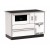 Cocina calefactora de leña Alfa Plam Alfa Term 35 Blanca, 32kW