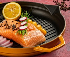 Sartén para parrilla de hierro fundido