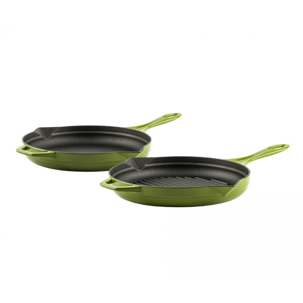 Conjunto de hierro fundido de 2 partes Hosse, Bamboo | Conjunto de hierro fundido |  |