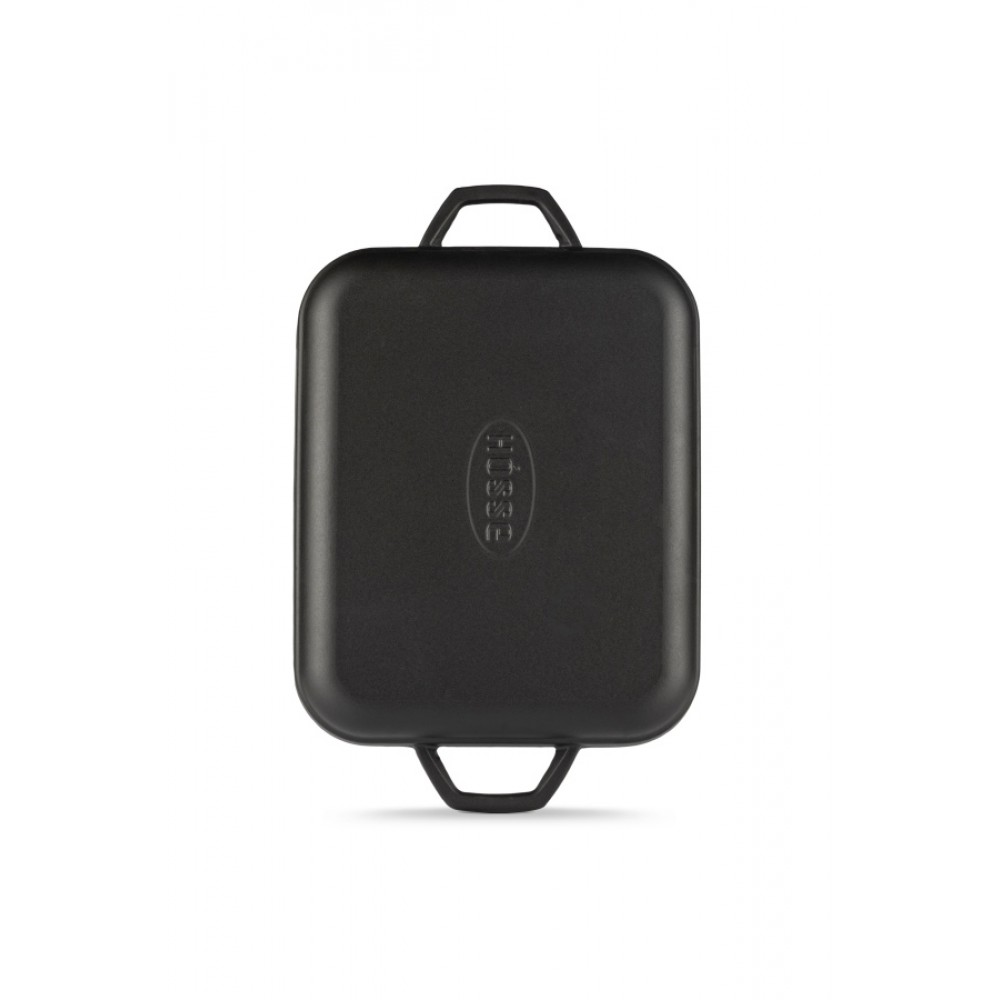 Sartén grill rectangular de hierro fundido con dos asas Hosse, 26x32cm | Todos los productos |  |