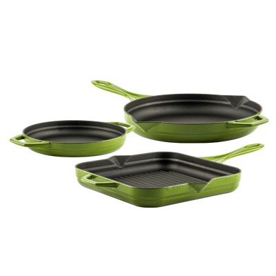 Conjunto de hierro fundido de 3 partes Hosse, Bamboo - Hosse