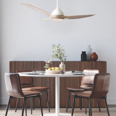 Ventilador de techo con iluminación LED y control remoto FANKVN30G, Ф132, DC40W - Comparación de Producto