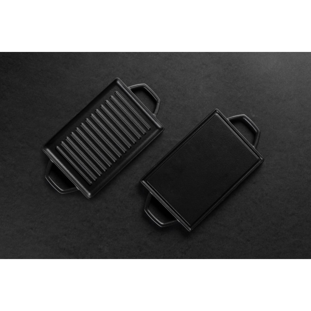 Mini placa parrilla de hierro fundido Hosse, 15.5x22.5cm | Todos los productos |  |
