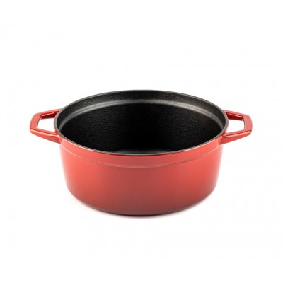 Olla profunda de hierro fundido Hosse, Rubin, Ф24 - Comparación de Producto