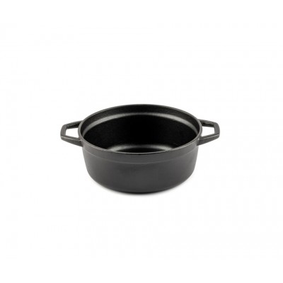 Olla profunda de hierro fundido Hosse, Black Onyx, Ф12 - Comparación de Producto