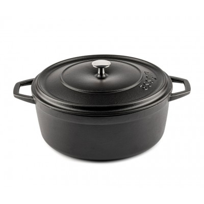 Olla profunda de hierro fundido Hosse, Black Onyx, Ф28 - Comparación de Producto