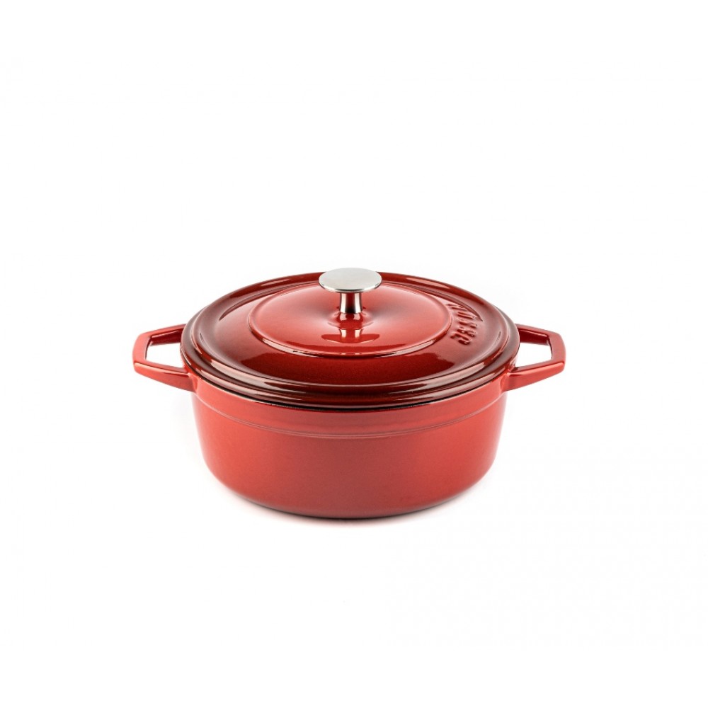 Olla profunda de hierro fundido Hosse, Rubin, Ф12 | Todos los productos |  |