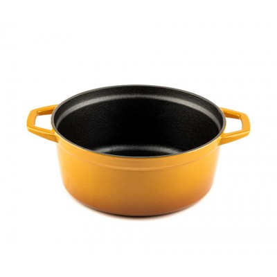 Olla profunda de hierro fundido Hosse, Dijon, Ф24 - Comparación de Producto