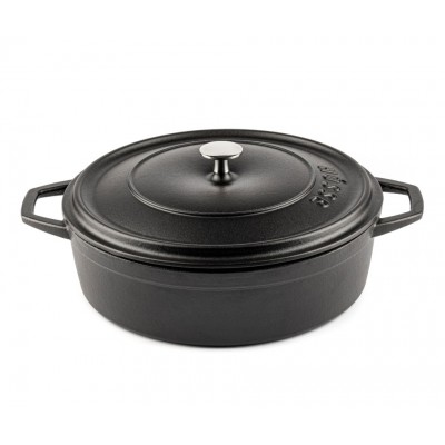 Olla poco profunda de hierro fundido Hosse, Black Onyx, Ф28 - Comparación de Producto