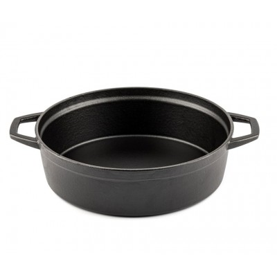 Olla poco profunda de hierro fundido Hosse, Black Onyx, Ф28 - Comparación de Producto