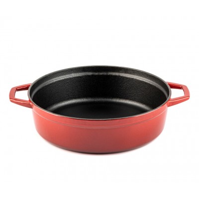 Olla poco profunda de hierro fundido Hosse, Rubin, Ф28 - Comparación de Producto