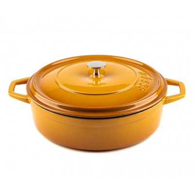 Olla poco profunda de hierro fundido Hosse, Dijon, Ф28 - Comparación de Producto