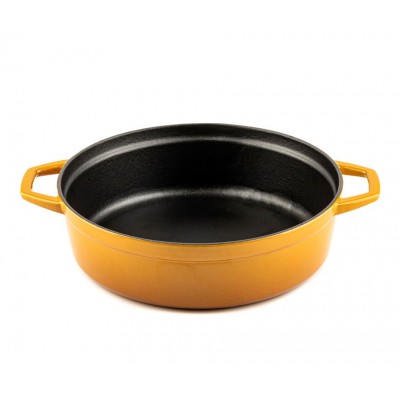 Olla poco profunda de hierro fundido Hosse, Dijon, Ф28 - Comparación de Producto