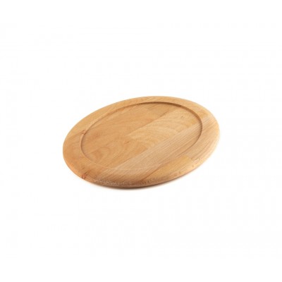 Salvamanteles de madera para sartén ovalada de hierro fundido Hosse HSFT1825 - Hosse