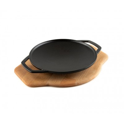 Salvamanteles de madera para placa de hierro fundido Hosse HSYSAK28 - Hosse