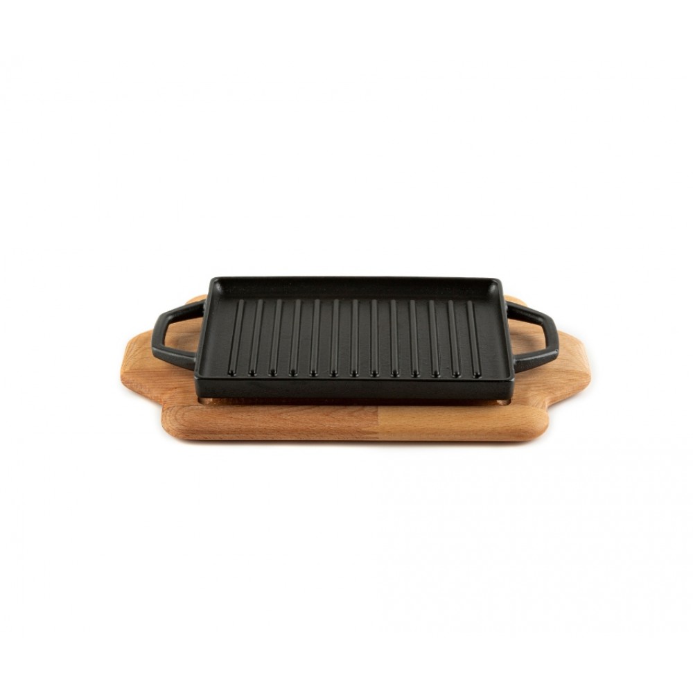 Salvamanteles de madera para mini placa de hierro fundido Hosse HSDDHP1522 | Todos los productos |  |