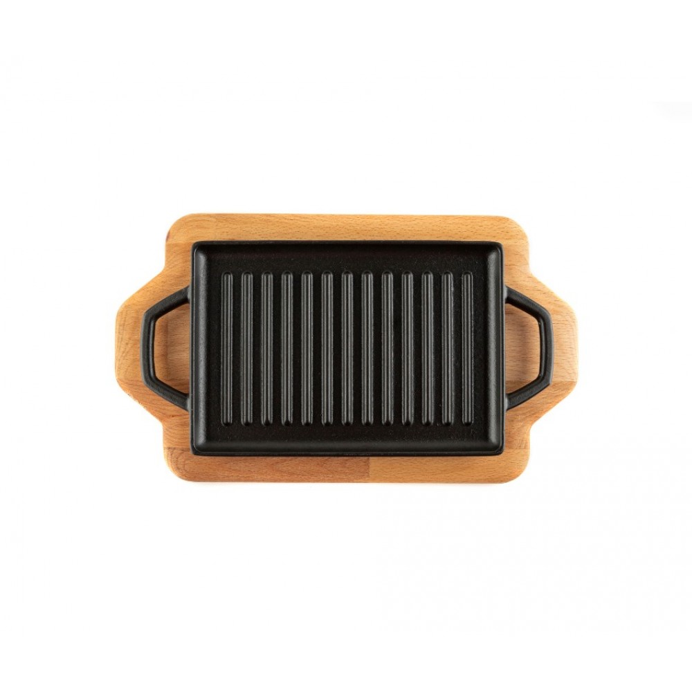 Salvamanteles de madera para mini placa de hierro fundido Hosse HSDDHP1522 | Todos los productos |  |