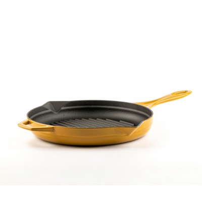 Sartén para parrilla de hierro fundido esmaltado Hosse, Dijon, Ф24cm - Hosse