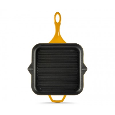 Sartén para parrilla de hierro fundido esmaltado Hosse, Dijon, 28х28cm - Hosse