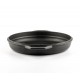 Sartén para parrilla de hierro fundido esmaltado Hosse, Black Onyx, Ф22cm | Sartén plana de hierro fundido | Sartén de hierro fundido |