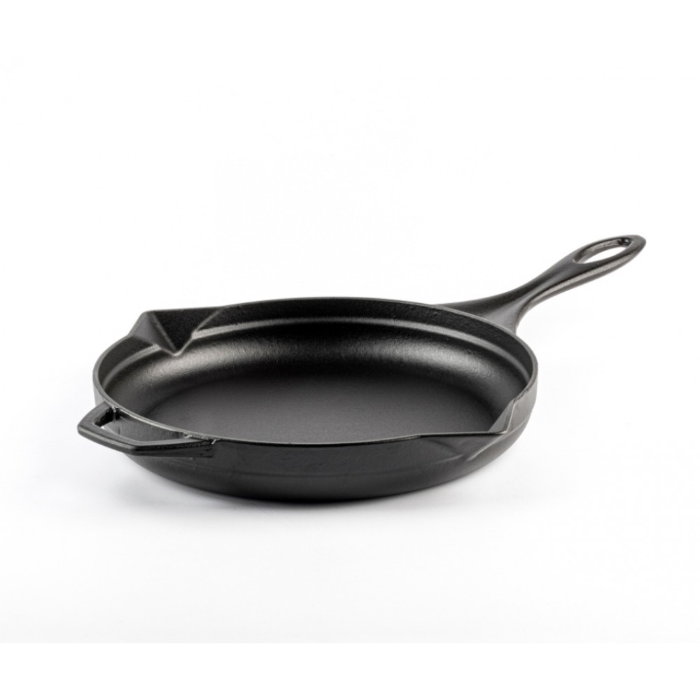 Sartén de hierro fundido esmaltado Hosse, Black Onyx, Ф24cm