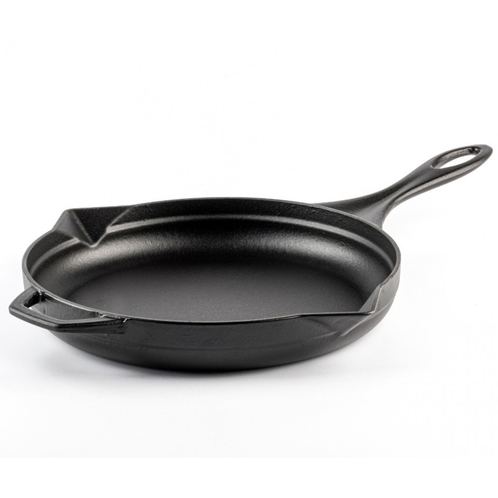 Sartén de hierro fundido esmaltado Hosse, Black Onyx, Ф28cm