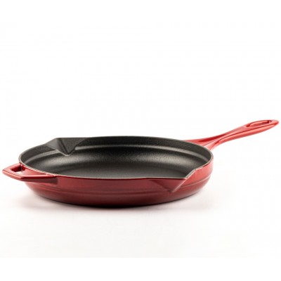 Sartén de hierro fundido esmaltado Hosse, Rubin, Ф28cm - Comparación de Producto