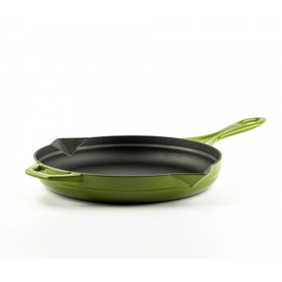 Sartén de hierro fundido esmaltado Hosse, Bamboo, Ф24cm - Comparación de Producto