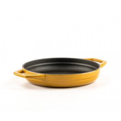 Sartén de hierro fundido con dos asas esmaltado Hosse, Dijon, Ф16cm - Comparación de Producto