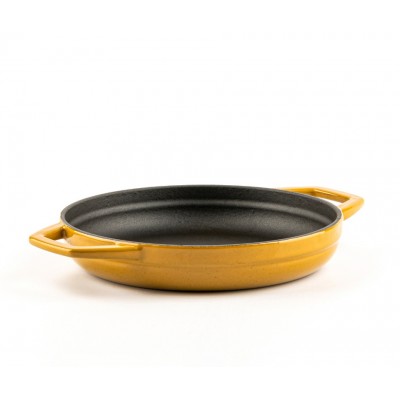 Sartén de hierro fundido con dos asas esmaltado Hosse, Dijon, Ф19cm - Comparación de Producto
