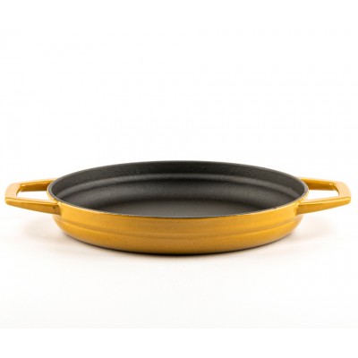 Sartén de hierro fundido con dos asas esmaltado Hosse, Dijon, Ф22cm - Comparación de Producto