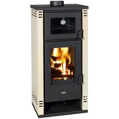 Estufa de leña con horno Prity K2 GT F, 8.1 kW - Comparación de Producto