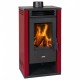Estufa de leña Prity K2 GT Roja, 8.1 kW | Estufas de leña |  |