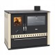 Cocina de leña Prity GT, con horno y cajón de acero inoxidable, 15 kW | Estufas de leña con horno | Estufas de leña |