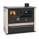 Cocina de leña Prity GT, con placa vitrocerámica y cajón, 15 kW | Estufas de leña con horno | Estufas de leña |