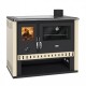 Cocina de leña Prity GT, con placa vitrocerámica, 15 kW | Estufas de leña con horno | Estufas de leña |