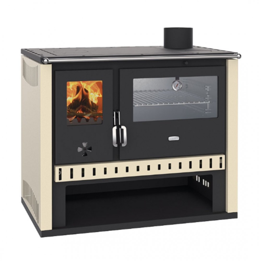 Cocina de leña Prity GT, con horno de acero inoxidable, 15 kW | Estufas de leña con horno | Estufas de leña |