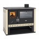 Cocina de leña Prity GT, con horno de acero inoxidable, 15 kW | Estufas de leña con horno | Estufas de leña |
