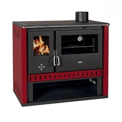 Cocina de leña Prity GT Rojo, 15 kW - Comparación de Producto