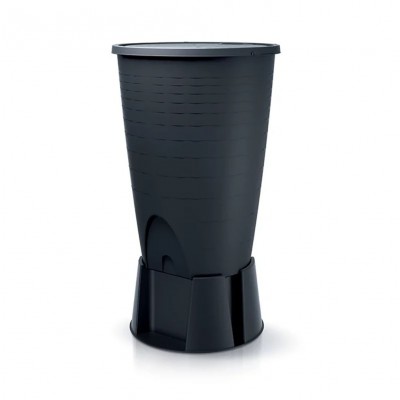 Tanque de agua de lluvia Prosperplast Peruno Set, 260l, Antracita - Tanques de agua de lluvia