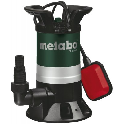 Bomba de drenaje para agua limpia y sucia Metabo PS 7500 S, 1 1/4", potencia 450 W, altura de elevación 5 m - Comparación de Producto