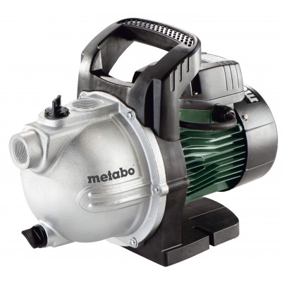 Bomba de jardín para agua limpia Metabo P 2000 G, 1", potencia 450 W, caudal 2000 l/h, altura de elevación 30 m - Bombas de agua