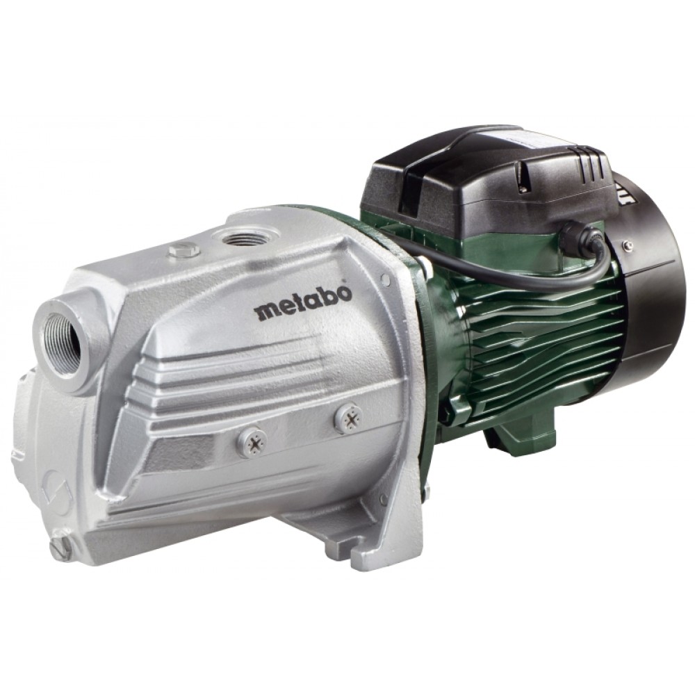 Bomba de jardín para agua limpia Metabo P 9000 G, potencia 1900 W, caudal 9000 l/h, altura de elevación 51 m
