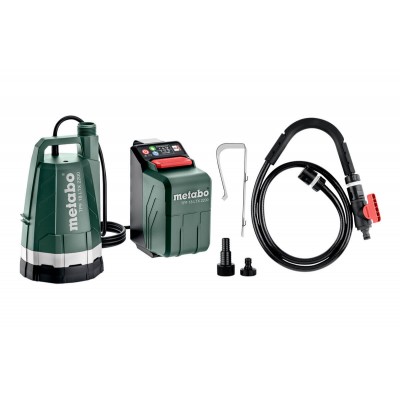 Bomba universal inalámbrica METABO TPF 18 LTX 2200 SOLO, 1", 18 V, caudal 2200 l/h, presión 2,2 bar - Bombas de agua