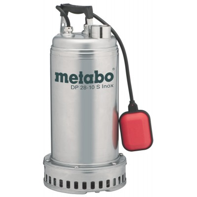 Bomba de drenaje monofásica para aguas sucias Metabo DP 28-10 S Inox, potencia 1850 W, caudal 28.000 l/h, altura de elevación 17 m - Comparación de Producto