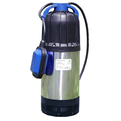 Bomba sumergible de drenaje para pozo Gmax QDP con flotador externo – caudal 6,5 m³/h, potencia 0,8 kW, altura 30 m - Gmax