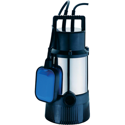 Bomba de drenaje sumergible para agua limpia Gmax con flotador externo – caudal 12,5 m³/h, potencia 0,8 kW, altura 8 m - Gmax